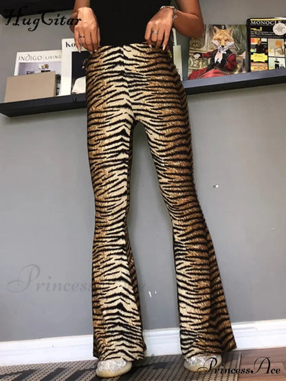 High Waist Leopard Print Leggings Bodycon Autumn Winter Pants