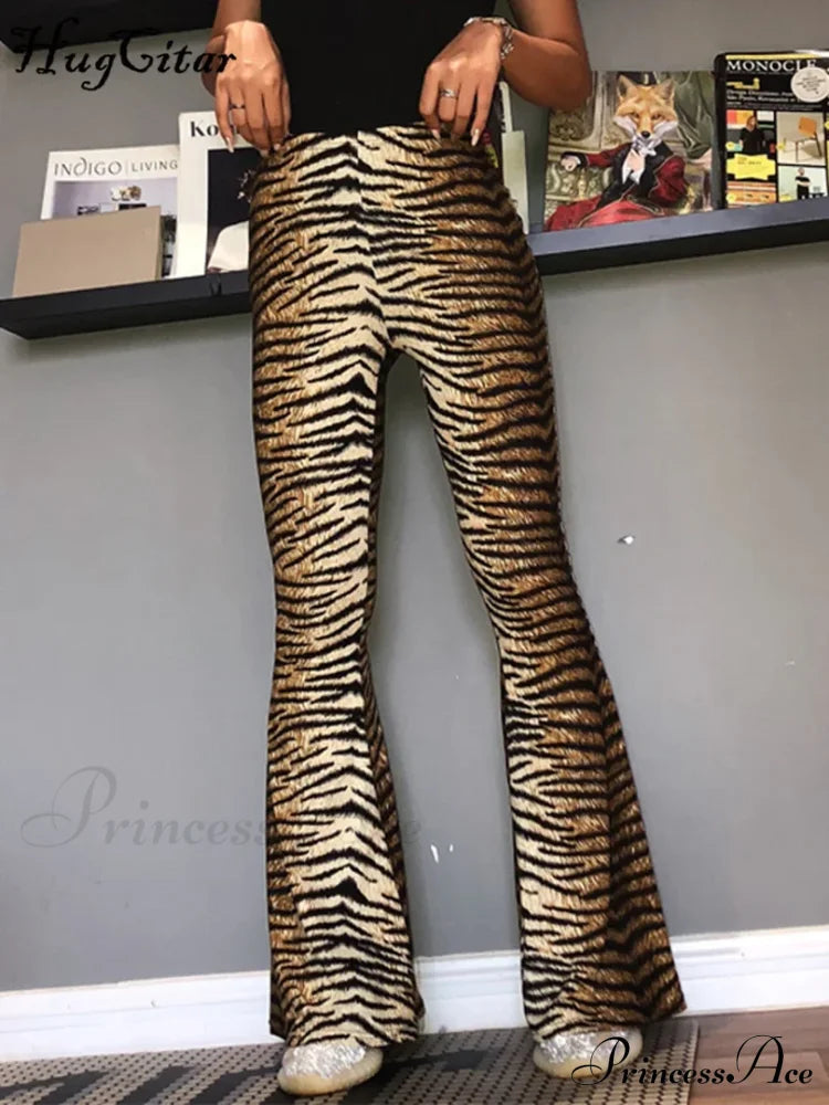 High Waist Leopard Print Leggings Bodycon Autumn Winter Pants