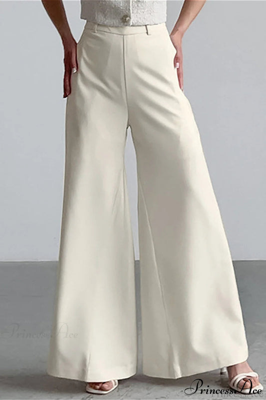 High Waist Wide Leg Pants