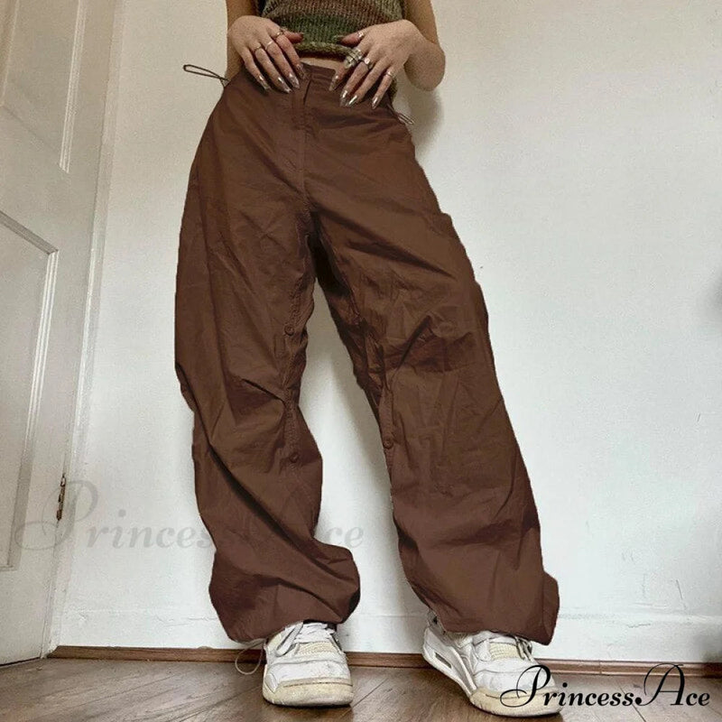 Hiphop Pockets Sweatpants Spice