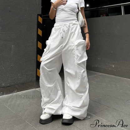 Hiphop Pockets Sweatpants Spice