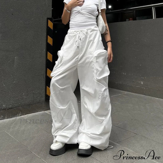 Hiphop Pockets Sweatpants Spice