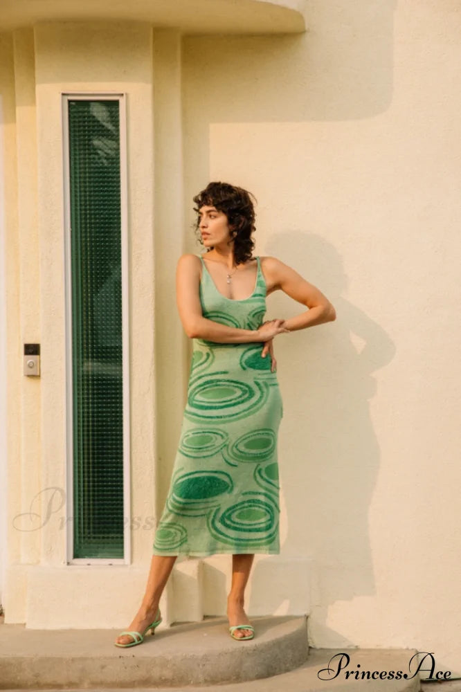Hockney Midi Dress