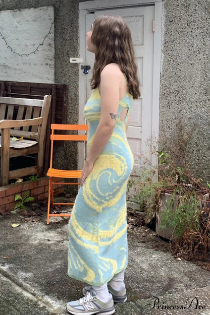 Hockney Midi Dress