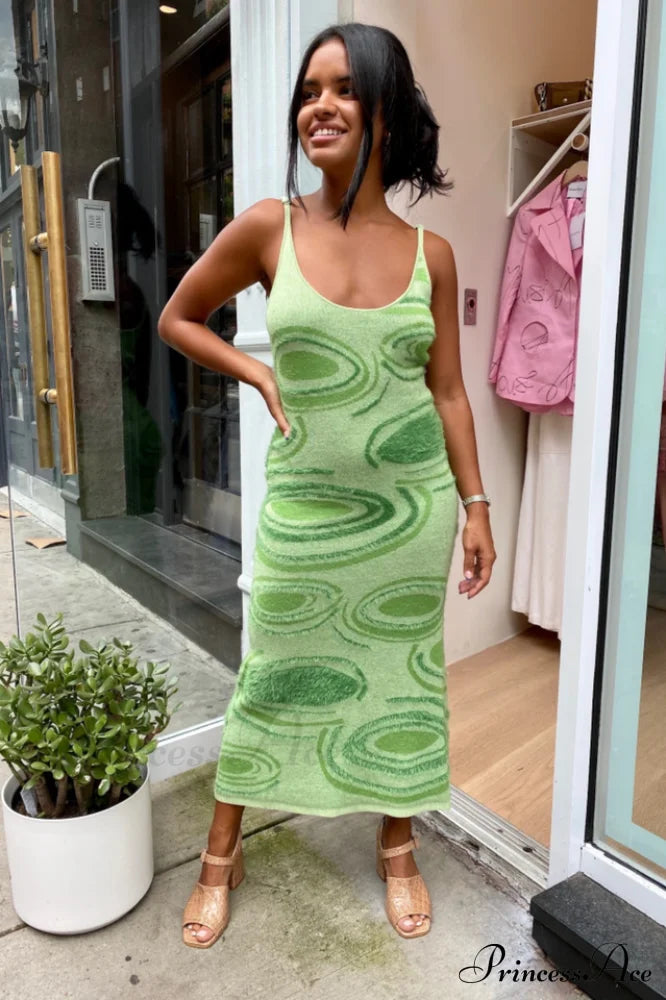 Hockney Midi Dress