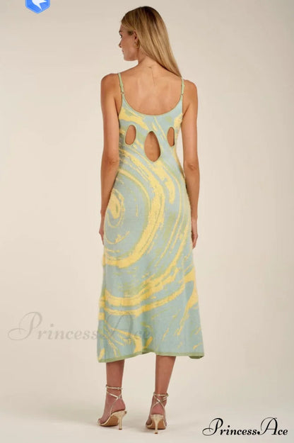 Hockney Midi Dress