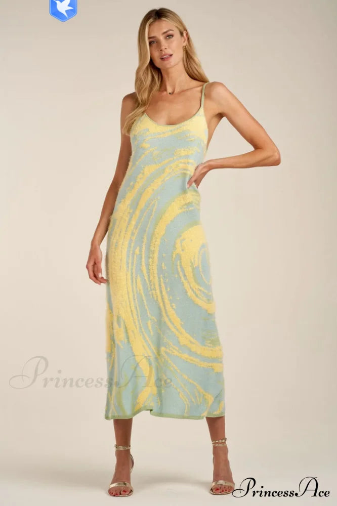Hockney Midi Dress