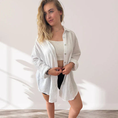 Ola - Eye Sequin Glam Blouse