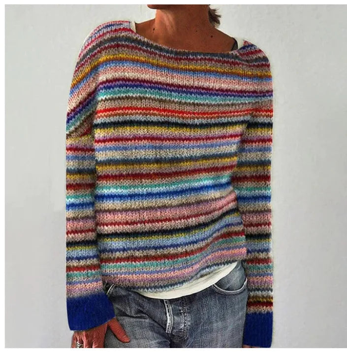 Ismena – Retro Knitted Sweater