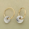 Gold and Silver Earrings