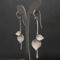 Silver Leaf Earrings