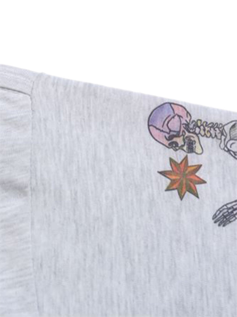 Urban Graffiti Print Long Sleeve Sweatshirts