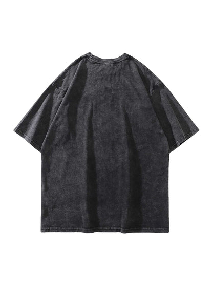 American Hip-hop Printed T-shirt