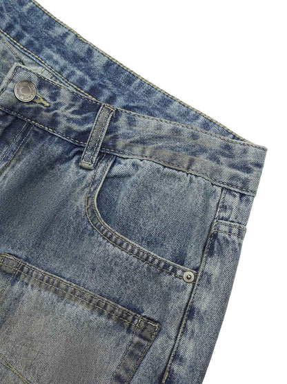 Urban Distressed Denim Shorts