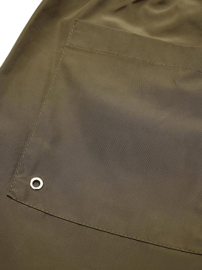 Multi-pocket Patchwork Cargo Shorts