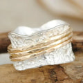 Gold & Silver Spinner Ring