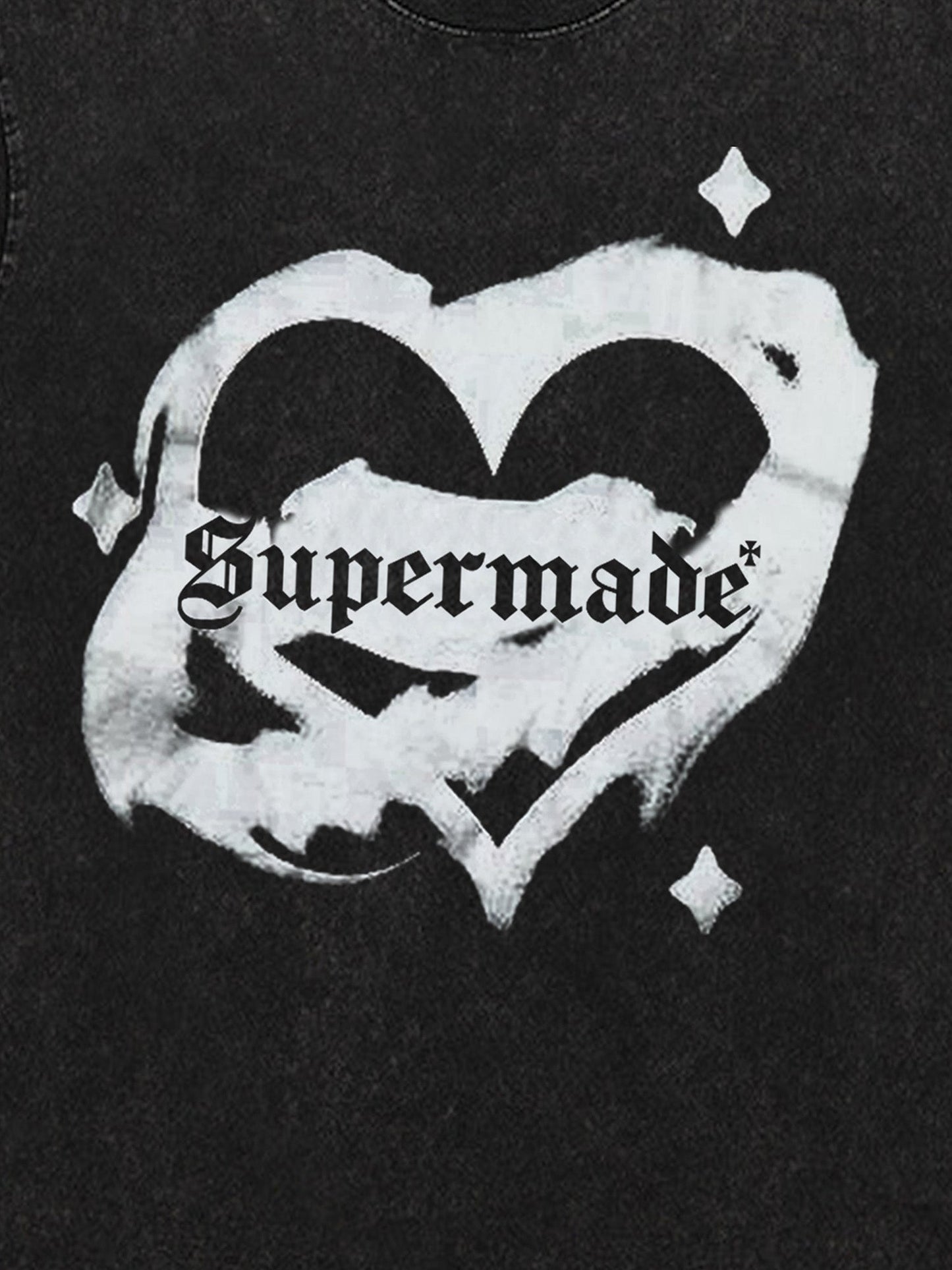 Heart Graphic Print T-shirt