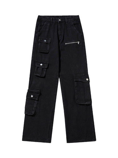 Utility Cargo Pants With Multiple Pockets