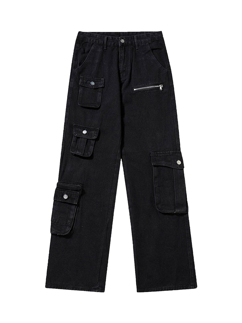 Utility Cargo Pants With Multiple Pockets