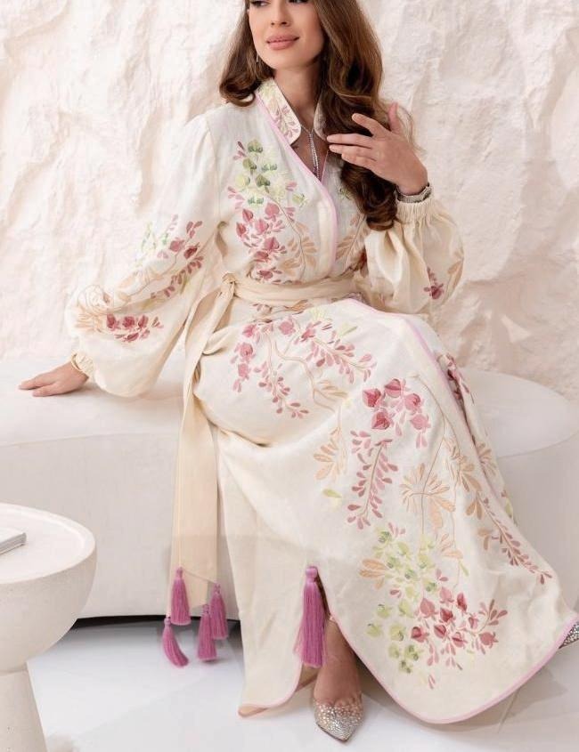 Cressida Lace Up Long Sleeve Maxi Dress