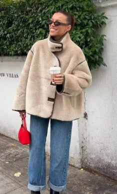 Falyn Cozy Faux Fur Coat
