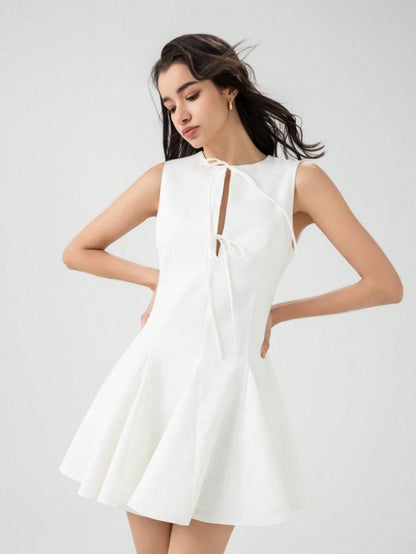 Amara Bow Mini Dress
