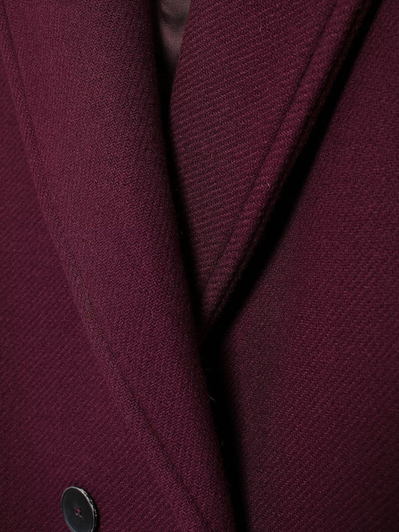 Heavenleigh Wine Red Long Coat
