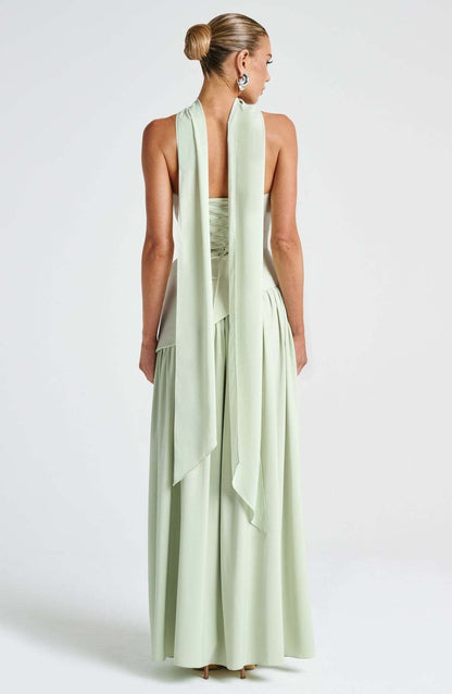 Elthion Strapless Bandage Maxi Dress