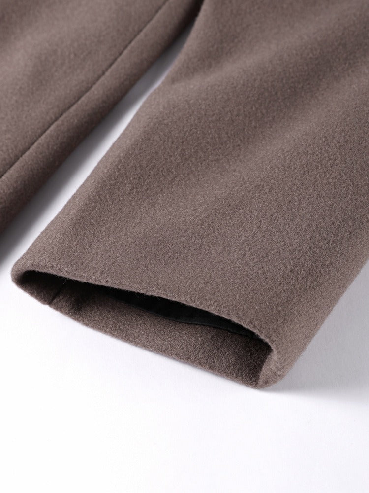 Violette Double-breasted Long Coat