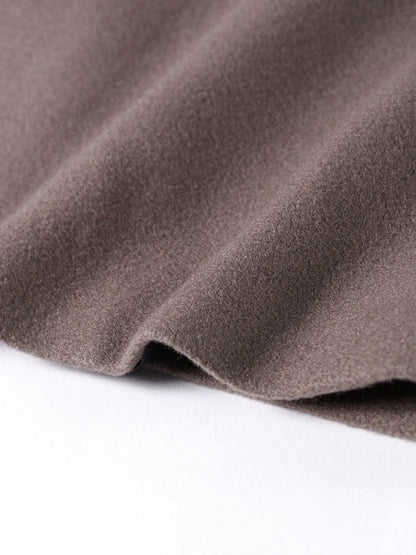 Violette Double-breasted Long Coat