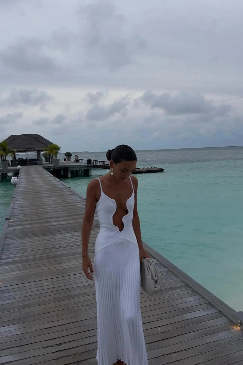 Cut-out Maxi Dress