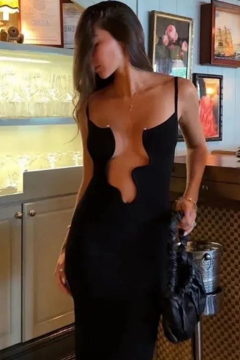 Cut-out Maxi Dress