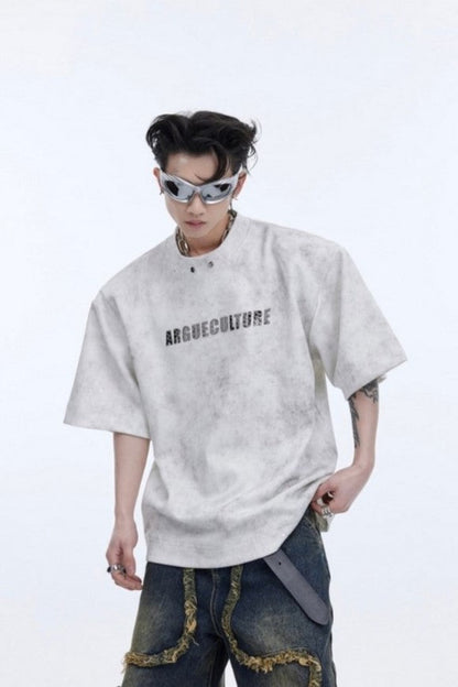 Metallic Printed T-shirt
