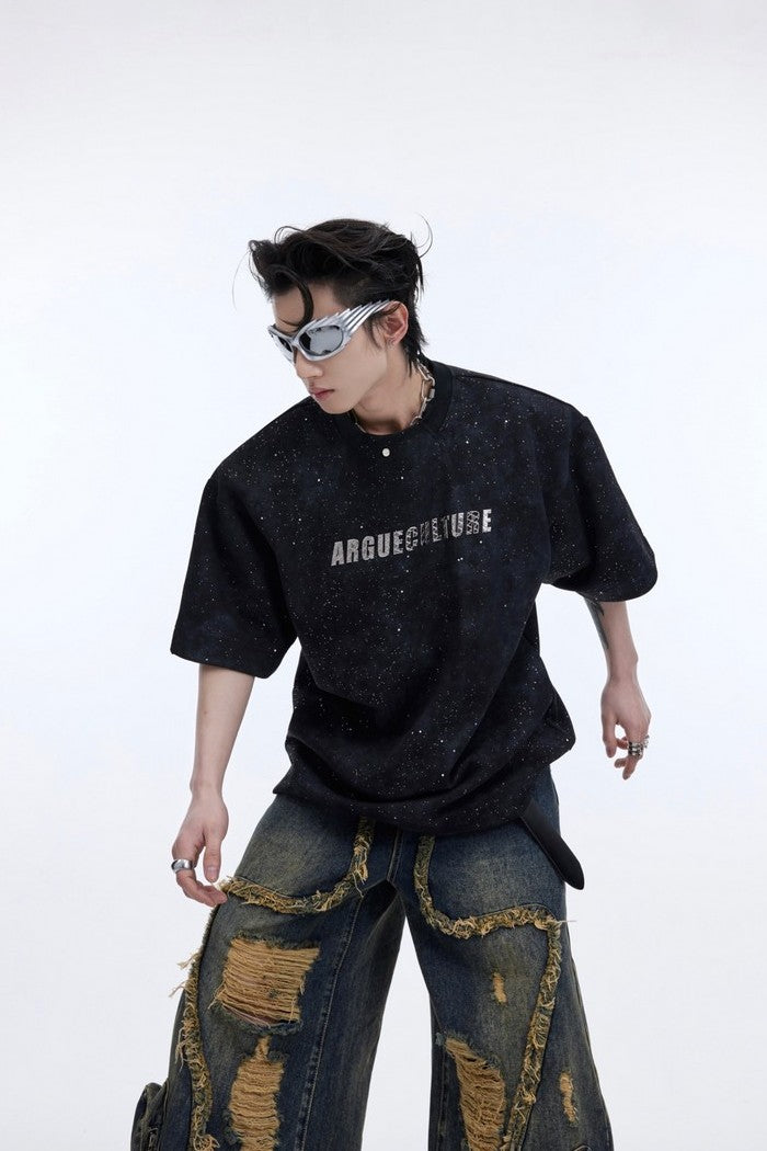 Metallic Printed T-shirt