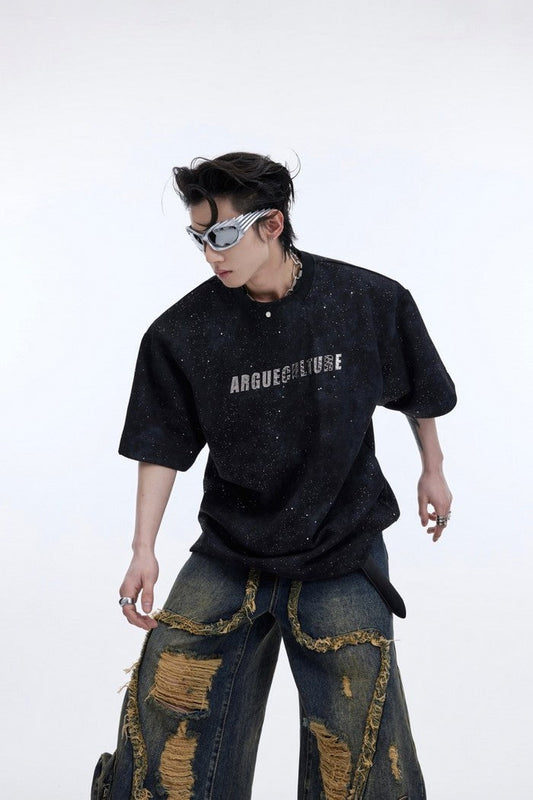 Metallic Printed T-shirt