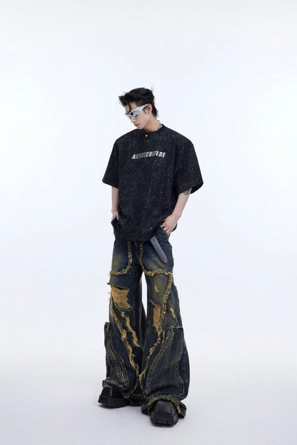 Metallic Printed T-shirt
