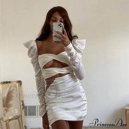Janis Lace Stylish Up Mini Dress