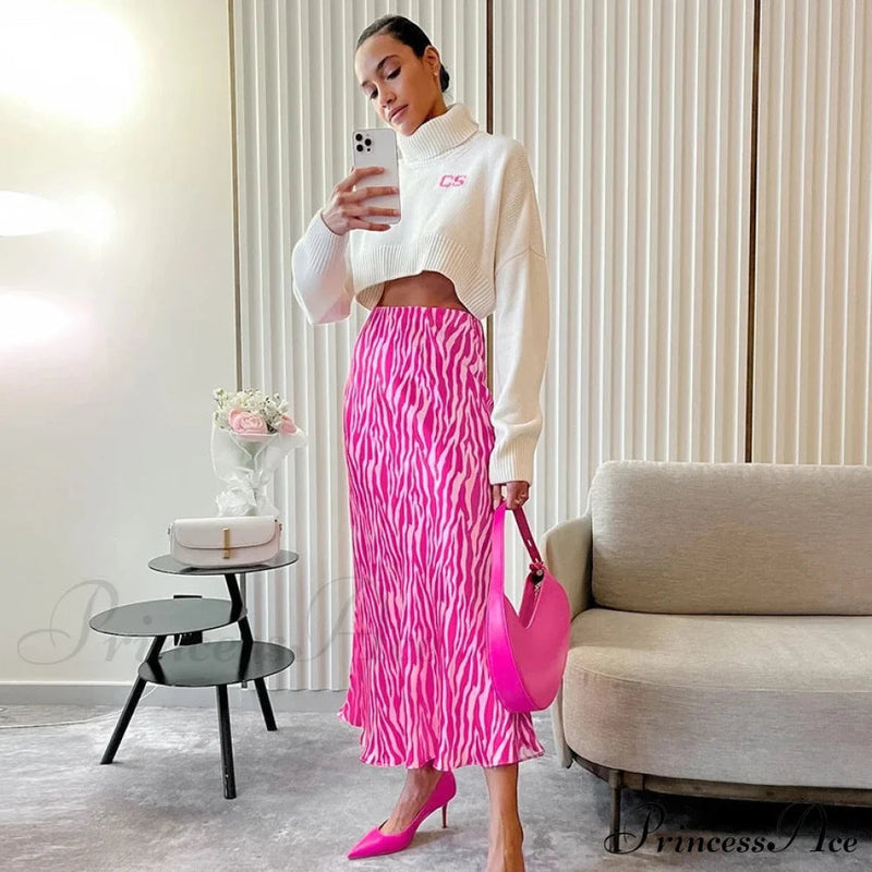 Javier Zebra Skirt
