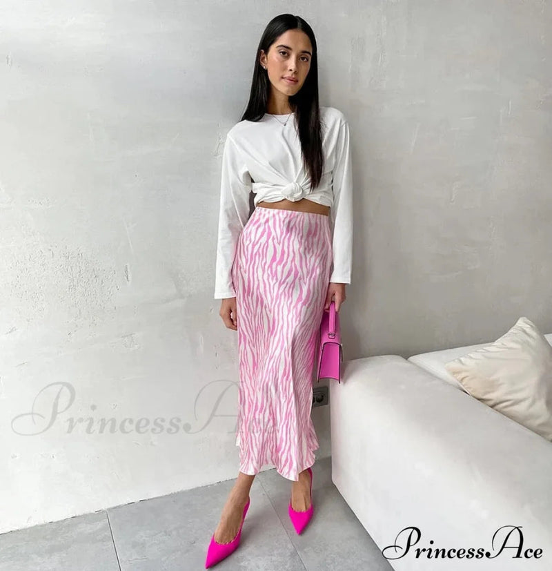 Javier Zebra Skirt