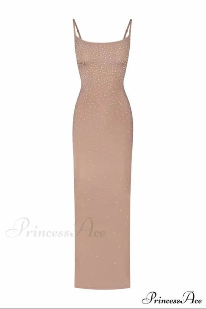 Jelly Sheer Stylish Cami Long Dress