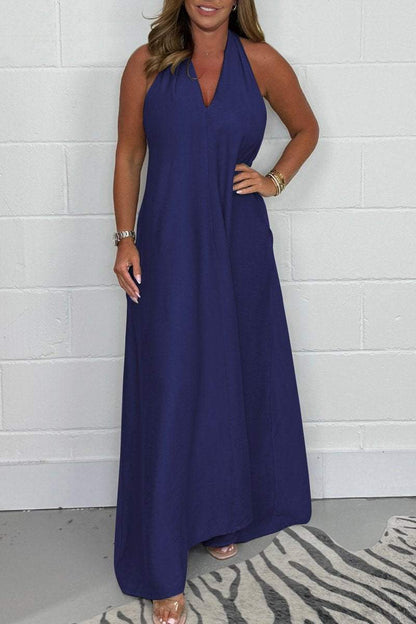 T-back Floaty Dress Floaty Maxi Dress