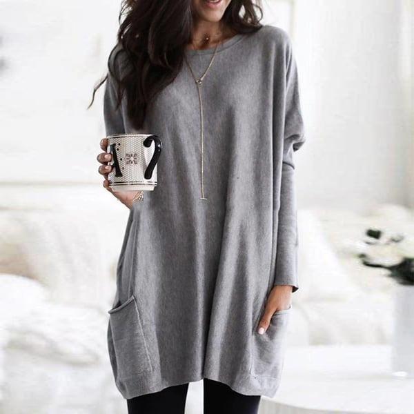 New Long Sleeve Pocket T-shirt
