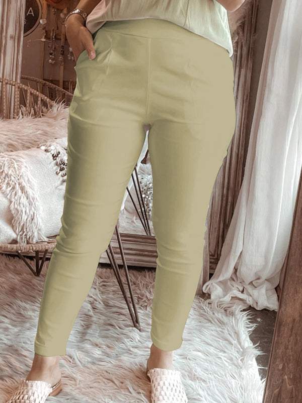Plain Shirt Tops Pants