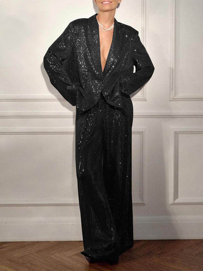 Sequined Pants