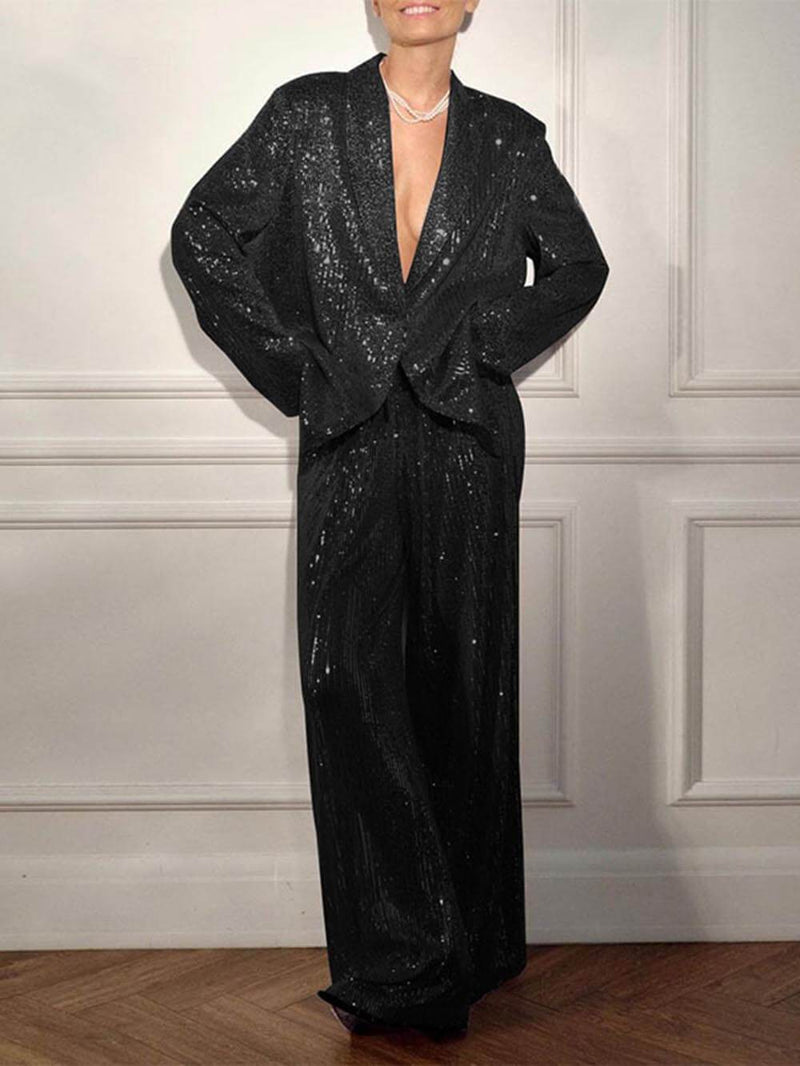Sequined Pants