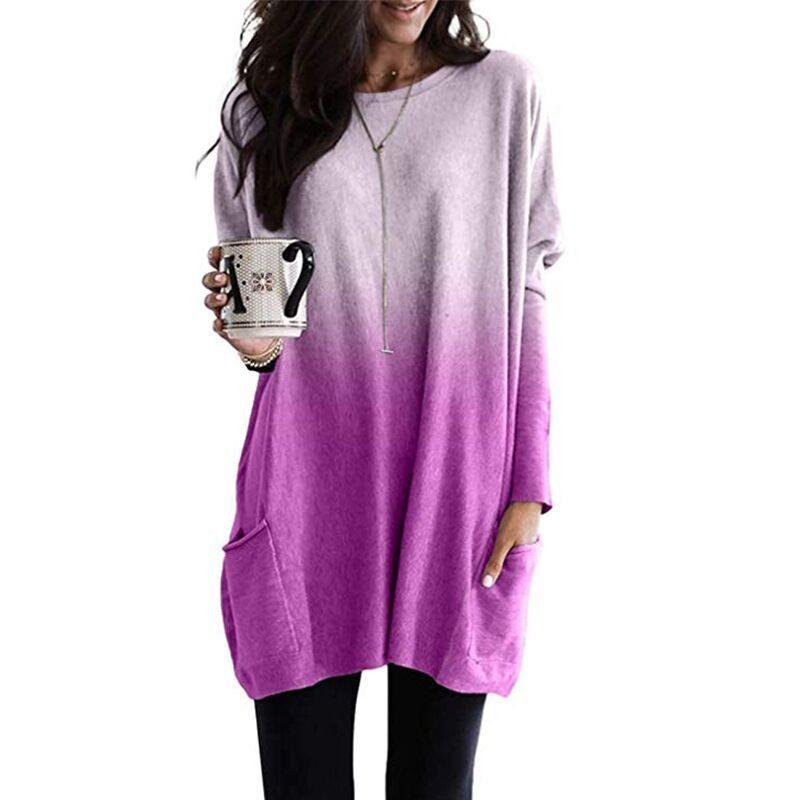 New Long Sleeve Pocket T-shirt