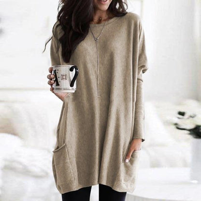New Long Sleeve Pocket T-shirt