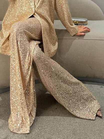 Sequined Pants