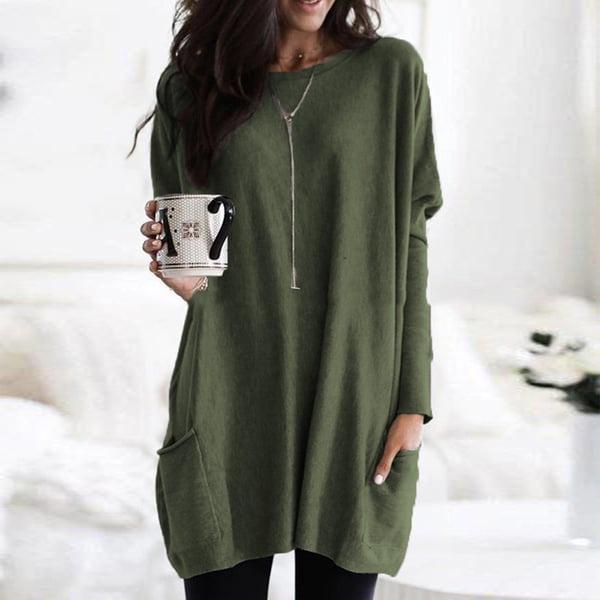 New Long Sleeve Pocket T-shirt