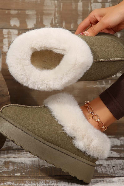 Thickened, Warm and Comfortable Outer Wear Plush Snow Boots